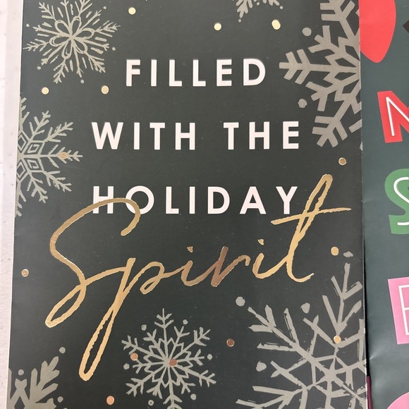 3 Pcs Wine Bottle Gift Bags  Place & Time Holiday 5.2 x 13.2 Christmas - Picture 5 of 8